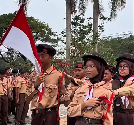 Pelantikan Dewan Penggalang SMP Puri Artha Masa Bakti 2026–2027